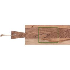 Tabla de Cocina Rectangular en Madera de Acacia | Trasera | 140 x 110