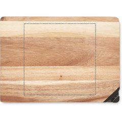 Tabla de Acacia con Afilador | Lado 1 | 149 x 149