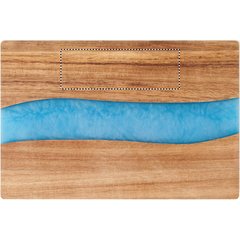 Tabla de Acacia con Resina Epoxi | SIDE 1 UPPER | 149 x 50