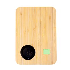 Tabla Bambú con Báscula 5kg LCD | Area 1 | 25 x 20