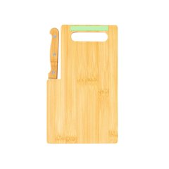 Tabla de Bambú con Cuchillo Sierra Inox | Area 1 | 80 x 10