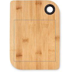 Tabla Corte Bambú con Orificio | Lado 1 | 149 x 149