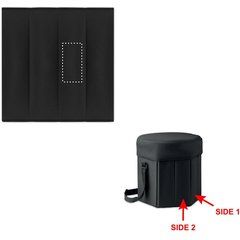 Taburete/Mesa Portátil con Aislamiento | Lado 1 | 50 x 100