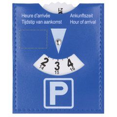 Tarjeta de aparcamiento en PVC | Frontal Izquierdo | 30 x 20