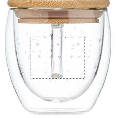 Taza 220ml Doble Pared Navideño | OPPOSITE OF HANDLE | 45 x 35