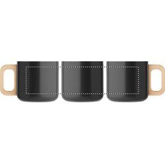 Taza de 350 ml acero reciclado y madera | 360 | 230 x 55