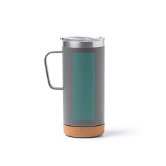 Taza de acero doble pared 600 ml | ZONA3 | 35 x 90