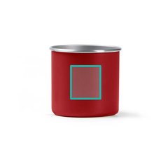 Taza de acero inoxidable 350 ml | ZONA3 | 45 x 35