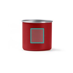 Taza de acero inoxidable 350 ml | ZONA3 | 45 x 50