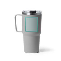 Taza de acero inoxidable 600ml | ZONA1 | 50 x 60