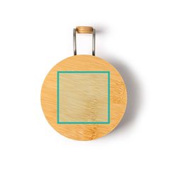Taza de acero reciclado con asa y tapa de bambú | EXTRA_1 | 50 x 50