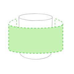 Taza Antibacteriana 350ml | Alrededor de la taza | 160 x 60