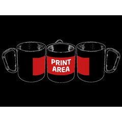 Taza Aventura Inox con Mosquetón | Zona 1 | 100 x 50