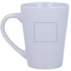 Taza cerámica de 180 ml personalizable | Lateral Izquierdo | 35 x 30