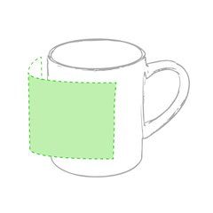 Taza Cerámica 250ml para Sublimación | Centrado alrededor de la taza | 170 x 60