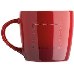 Taza de cerámica 300 ml | Lateral Izquierdo | 45 x 40