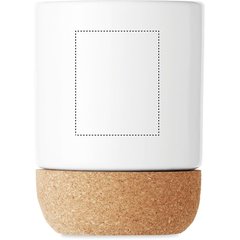 Taza Cerámica 300ml apta para sublimación | OPPOSITE OF HANDLE | 40 x 50