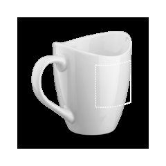 Taza de cerámica 310mL | Cuerpo lateral 2 | 50 x 60