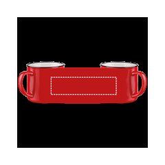 Taza de cerámica de 340 ml | Cuerpo | 170 x 45