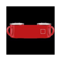 Taza de cerámica de 340 ml | Cuerpo | 30 x 30