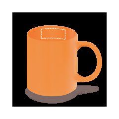 Taza de cerámica 350 ml en caja | Interior | 50 x 20