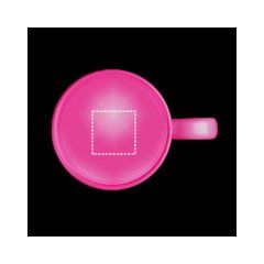 Taza de cerámica 350 mL neón | Base | 35 x 35