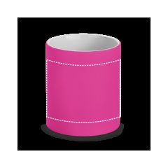 Taza de cerámica 350 mL neón | Cuerpo | 210 x 70