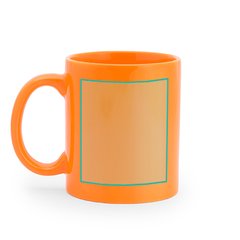 Taza de cerámica 370 ml varios colores | ZONA3 | 38 x 60