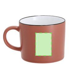 Taza cerámica de 400 ml mate | Area 3 | 35 x 50