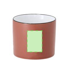 Taza cerámica de 400 ml mate | Area 4 | 35 x 50
