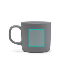 Taza de cerámica acabado mate 300 ml | ZONA1 | 45 x 50