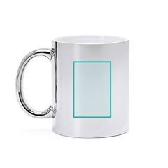 Taza cerámica acabado oro y plata especial láser | ZONA2 | 40 x 60