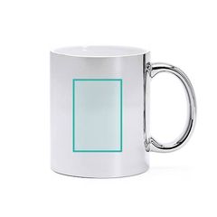 Taza cerámica acabado oro y plata especial láser | ZONA3 | 40 x 60