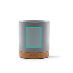 Taza de cerámica con base extraíble | ZONA3 | 40 x 60