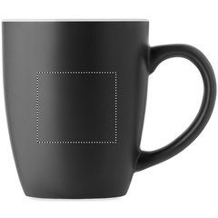 Taza Cerámica Bicolor | Lateral Derecho | 45 x 40