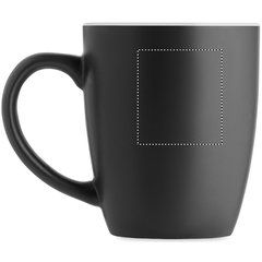 Taza Cerámica Bicolor | Lateral Izquierdo | 40 x 45