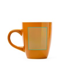 Taza de cerámica esmaltada de colores | ZONA3 | 38 x 40