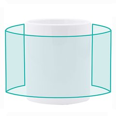 Taza de cerámica especial sublimación | ZONA4 | 200 x 80