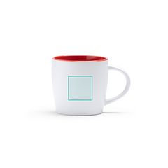 Taza de cerámica con interior de color | ZONA2 | 35 x 40