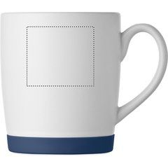 Taza cerámica mate 300ml con base de silicona | Lateral Derecho | 45 x 40