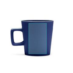 Taza de cerámica mate con asa cuadrada | ZONA2 | 35 x 55
