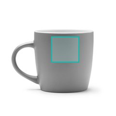 Taza cerámica mate interior blanco 230ml | ZONA1 | 45 x 40