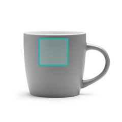 Taza cerámica mate interior blanco 230ml | ZONA2 | 45 x 40