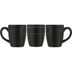 Taza cerámica personalizable de color 300 ml | Circunferencia | 130 x 30