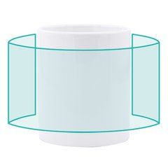 Taza de cerámica personalizable | ZONA4 | 150 x 70