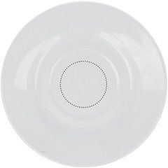 Taza cerámica con plato de 180ml | PLATE