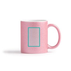 Taza de cerámica con purpurina 350ml | ZONA2 | 45 x 75
