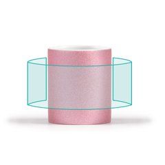 Taza de cerámica con purpurina 350ml | ZONA4 | 200 x 75