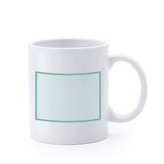 Taza de cerámica sublimable 250 ml | ZONA3 | 90 x 60