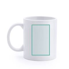 Taza de cerámica sublimable 250 ml | ZONA3 | 90 x 60